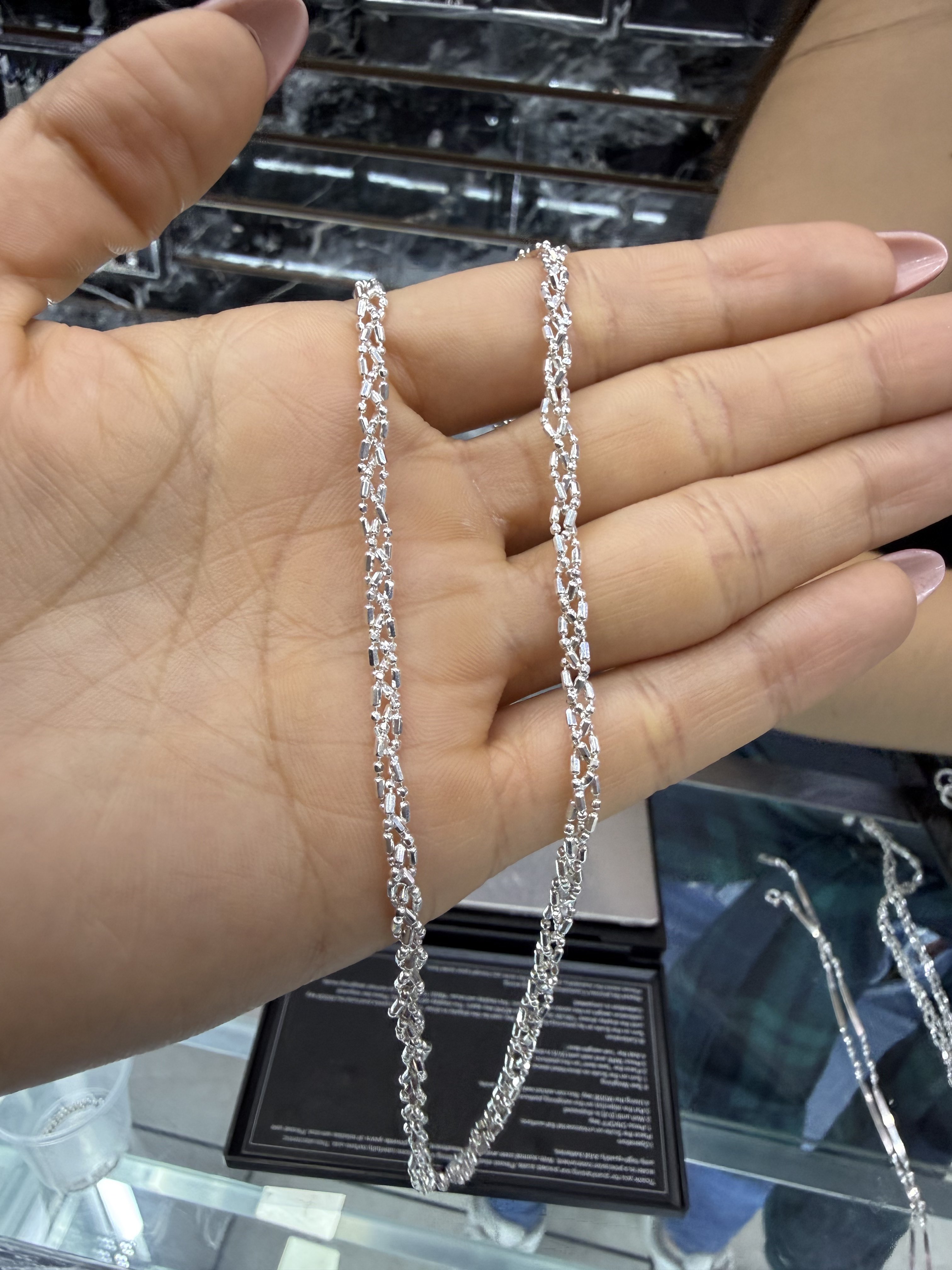 Cadena #08 Plata 925